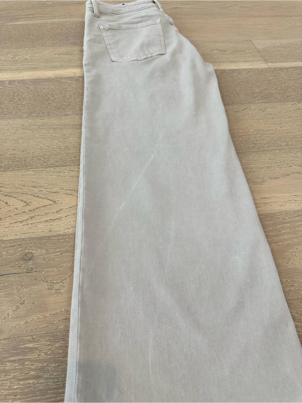 KUT from the Kloth Beige High-Rise Fab Ab Wide Leg Jeans ‘The Jean’ - Picture 6 of 8